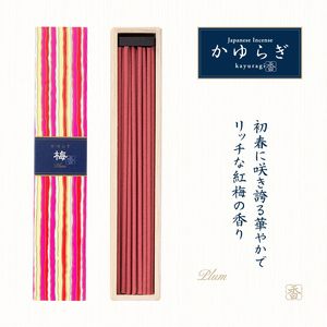 Incienso Japonés Nippon Kodo Kayuragi con Aroma a Flor de Ciruelo, 40 Varillas con Soporte, Hecho en Japón, Incienso Floral Auténtico, Venta al Por Mayor - Product Image 6