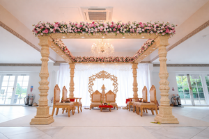 Gold Jali Mandap <b>Wedding</b> Fiber Golden Carved Mandaps Set Sale Trending Indian Hindu <b>Wedding</b> Mandap Manufacturer - Product Image 4