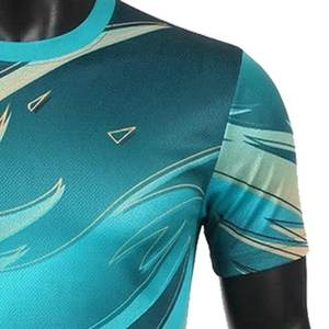 T-shirt de course léger pour homme de qualité supérieure, séchage rapide, fitness, sport, style décontracté, 100 % coton, coupe classique - Product Image 5