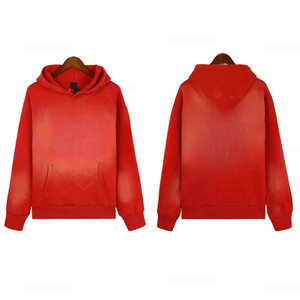 Conjunto de Chándal Oversize Unisex Personalizado OEM con Efecto Desgastado por el Sol y Lavado Ácido, Sudadera con Capucha y Pantalones Acampanados, Estilo Urbano - Product Image 4