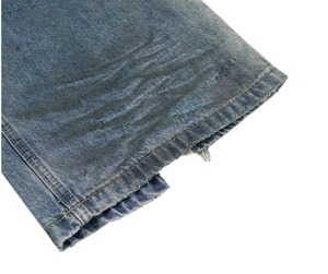 Men's Winter Snow Wash Loose <b>Jeans</b> Wide Leg Streetwear Casual Denim Pants Quick Dry 100% Cotton Mid Rise - Product Image 5