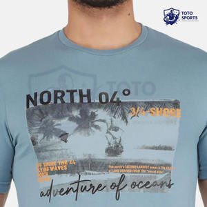 Camiseta Estampada para Hombre, de Manga Corta, Ligera, Cómoda, Transpirable, de Alta Calidad, con Diseño Personalizado Disponible, al Mejor Precio - Product Image 4