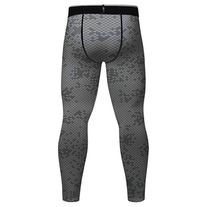 TRENDION APPARELS Leggings Deportivos Personalizados para Hombre, Spandex/Poliéster, Transpirables, Compresión, Cintura Elástica, Largos, para Entrenamiento en Gimnasio - Product Image 3