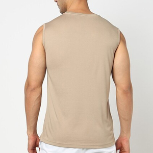 Hot Sale 2026 High Quality Men Tank <b>Top</b> Knitted Casual Breathable Quick Dry Slim Fit Polyester Cotton <b>Low</b> MOQ Best Sale - Product Image 6