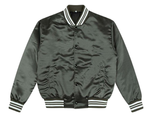 Chaqueta de Satén de Seda Lisa para Hombre, Venta al por Mayor, con Colores Personalizados, Chaqueta Casual a la Moda - Product Image 4