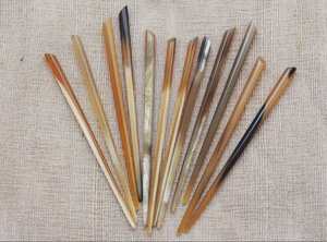 กิ๊บติดผมทำมือจากเขาควาย ขายดี กิ๊บติดผมจากเขาวัว ทนทาน ใช้จัดแต่งทรงผม งานแฮนด์เมด ทันสมัย - Product Image 2