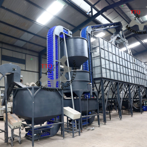 Chaîne de production de noix de cajou de marque TTQ, capacité de 100 tonnes/jour, en acier inoxydable de qualité alimentaire, Vietnam, Ho Chi Minh City, 380V, garantie 1 an - Product Image 1