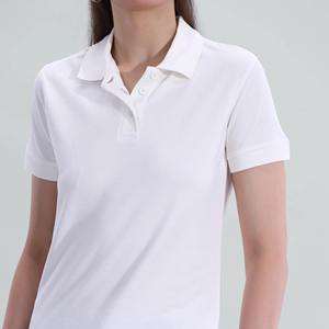Camiseta Polo de Manga Corta para Mujer, Lisa, Transpirable, de Verano, de Secado Rápido, Corte Regular, de Alta Calidad - Product Image 3
