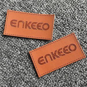 Etiquetas Rectangulares de Cuero PU Ecológicas de Calidad Garantizada Disponibles en Cantidad al por Mayor para Bolsos, Prendas y Ropa - Product Image 1