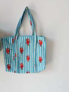 Quilted Cotton <b>Bag</b> Eco Friendly Tote <b>Bag</b> Reusable Shopping <b>Bag</b> Handmade Cotton Carry <b>Bag</b> Custom <b>Gift</b> Tote <b>Bag</b> - Product Image 2