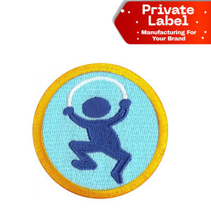 Badges de haute qualité à prix abordable, accessoires d'uniforme en gros, badges couronne en promotion, patch personnalisé à prix d'usine - Product Image 1