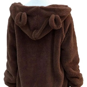 เสื้อฮู้ดซิปครึ่งตัวแบบหนาพิเศษสำหรับผู้ชาย เสื้อผ้าลำลองทรงหลวม ผ้าฝ้ายออร์แกนิคเนื้อนุ่ม เสื้อฮู้ดแบบสวมหัว - Product Image 4