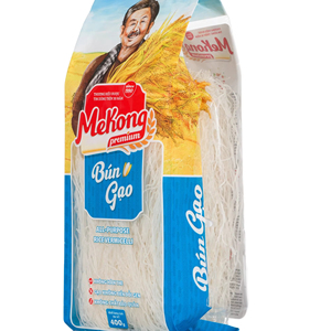 วุ้นเส้นข้าวเวียดนามพรีเมียม 400 กรัม เส้นก๋วยเตี๋ยวข้าวแบบดั้งเดิม จำหน่ายส่ง รับผลิตแบบ OEM ODM - Product Image 1