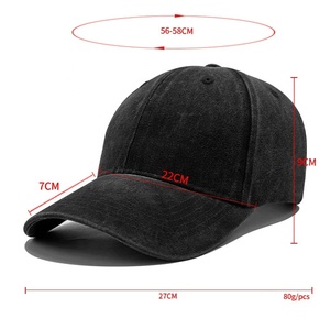 Hat Wholesale Washed Custom logo Women Men Print Embroidery <b>Baseball</b> <b>Cap</b> <b>Plain</b> Cotton Sports <b>Caps</b> Trucker Hats - Product Image 3