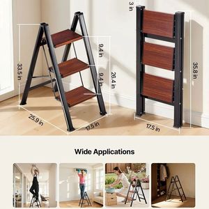 Foldable Household Cleaning <b>Step</b> <b>Stool</b> for Home Repair and Cleaning - Product Image 2