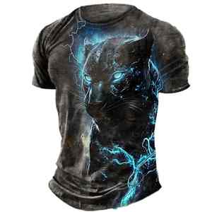 T-shirt Homme Personnalisé en Coton 100% Jersey Coupe Droite Respirant Écologique Manches Courtes Logo Avant Uni Vente en Gros - Product Image 1