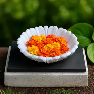 Motifs de veinage uniques, textures organiques riches, chaque pièce est fabriquée à la main par des artisans qualifiés, décoration en marbre. - Product Image 1