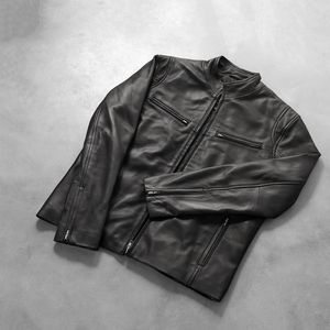 New Arrival Custom Your Own Design Winter <b>Coats</b> Riding Biker <b>Leather</b> Jackets For Men For Sale <b>With</b> Reasonable Price - Product Image 5