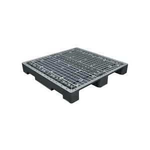 พาเลทพลาสติก KUDA 1210C-WGCZ แบบตะแกรง สำหรับงานหนัก ใช้กับรถยก สำหรับชั้นวางสินค้าในคลังสินค้า ใช้สำหรับบรรจุถุงแป้ง - Product Image 3
