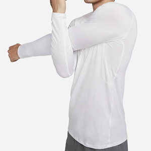 Nouveauté Chemises pour hommes à manches longues en coton et polyester lavables à col rond avec impression de logo personnalisée de haute qualité, meilleur design 2025 - Product Image 4