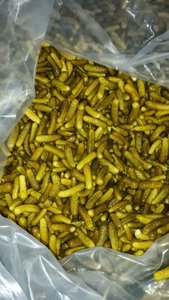 Cornichons marinés en pot de verre 720 ml, taille 6-9 cm, fournisseur OEM de cornichons marinés du Vietnam, taille 3-6 cm, concombre mariné au vinaigre - Product Image 3
