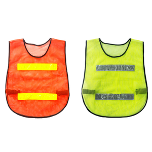 Chaleco Reflectante de Seguridad para Niños de Buena Calidad, Alta Visibilidad, Logotipo Personalizado, Poliéster para Ciclismo y Correr - Product Image 2