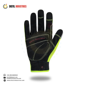 Guantes de Trabajo Resistentes y Transpirables de TPR de Alta Calidad para Mecánicos, Antivibración, con Logotipo Personalizado en el Dorso - Product Image 2