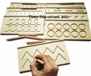 Juguete de madera duradero para practicar la escritura del alfabeto ABC, tablero de madera para trazar el alfabeto para jardín de infantes, precio al por mayor por exportador - Product Image 2