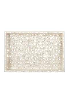 Bandejas de nácar real que añaden opulencia a la mesa de comedor, el tocador y la decoración de la sala de estar. - Product Image 2