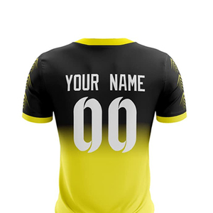 ชุดฟุตบอลทีมแบบกำหนดเอง พิมพ์ลายดิจิทัล จำนวนมาก เสื้อฟุตบอลแขนสั้นและกางเกงขาสั้นแบบชุด - Product Image 5
