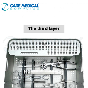 Ensemble d'instruments chirurgicaux orthopédiques, pinces de maintien osseux en acier inoxydable chirurgical allemand, autoclavables, fournitures médicales - Product Image 3