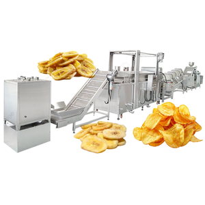 Industrial Plantain Chips Frying <b>Machine</b> with Banana Slicer Crisps Electric Fruits & <b>Fryer</b> <b>Machines</b> Maker Banana Slices 220V - Product Image 1