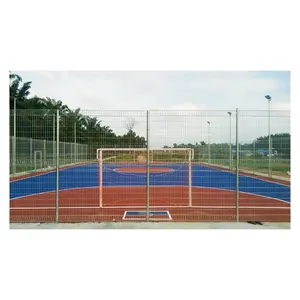 High Quality Custom Made Factory Direct Sports Game Fence Perimeter System Galvanized and Powder Coated