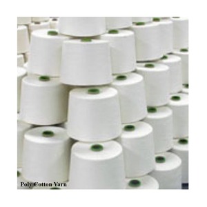 Fil flammé antistatique de haute qualité 20s/1 80% coton 20% Polyester pour tricot et tissage anneau filé emballage de cône haute résistance - Product Image 6