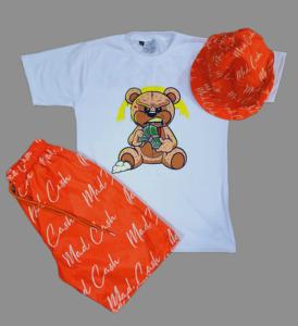 Ensemble T-shirt et short décontracté pour homme, coupe ample, manches courtes, livraison rapide, logo personnalisé pour couples, T-shirt et short assortis - Product Image 6