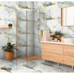 Azulejo de Porcelana Pulido Premium 600x1200, Superficie de Alto Brillo, Gran Tamaño, Moderno, para Paredes y Pisos, Residencial y Comercial - Product Image 1
