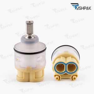 Cartucho de alto flujo con junta tórica superior, componente de plomería de precisión, construcción duradera, control de agua suave y resistente. - Product Image 3