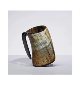 Luxury Buffalo Horn <b>Mug</b> Ox Drinking Horn <b>Mug</b> Premium Hand-Carved Horn <b>Mug</b> Decorative & Functional Horn <b>Mug</b> - Product Image 5