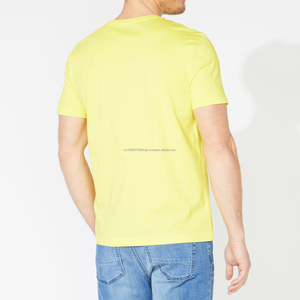 T-shirt vierge personnalisé en gros T-shirts unis à manches courtes T-shirt surdimensionné en coton décontracté avec impression de logo personnalisé - Product Image 5