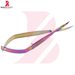 Ciseaux de beauté professionnels en acier inoxydable de qualité supérieure, durables, antidérapants, entièrement personnalisables, modèle 2026, blancs et multicolores - Product Image 3