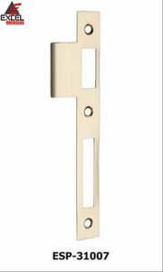 Plaques de protection et de rebattement étendues pour serrures de porte et systèmes de verrouillage de meubles - Product Image 2