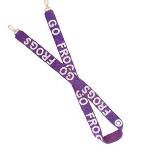 Sangle de sac à main perlée artisanale en coton BAYLOR, accessoire audacieux pour afficher le spirit d'équipe, avec broderie de perles complexe, pour les fans des Bears de Baylor le jour du match - Product Image 6