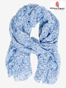 Bufanda Larga Premium de Tela Suave, Pañuelo para la Cabeza con Impresión Personalizada, Etiqueta Blanca, MOQ Bajo, Fabricante Textil OEM ODM - Product Image 2
