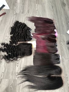Gran oferta, paquetes de cabello Remy Virgen sin procesar, cutícula alineada, humano crudo, Vietnam, birmano, origen vietnamita, proveedor de cutícula alineada - Product Image 6