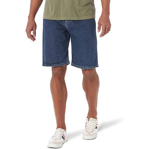 High Quality Men's Cargo Denim <b>Shorts</b> with Water Resistant Mid Waist <b>Zipper</b> Fly Comfortable Fit Durable Cotton Canvas Fabric - Product Image 1