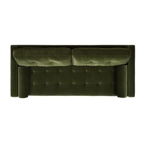 Divano Nicholas 83.5'' in Velluto Verde Oliva Stile Mid-Century Modern per Soggiorno - Product Image 6