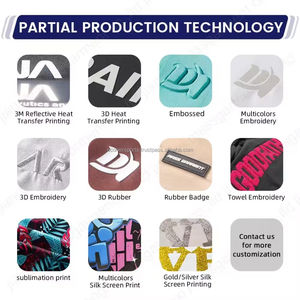 Sweat à capuche en polaire chaud d'hiver à épaules tombantes pour hommes, motif imprimé, logo brodé, vêtements de sport anti-rétrécissement, style athlétique - Product Image 5