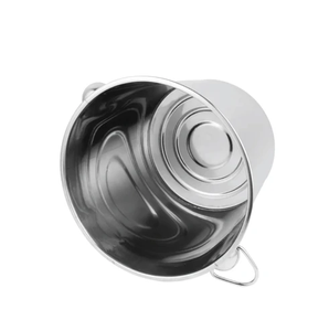 Cubos de Hielo Aislantes para Vino y Champán de Acero Inoxidable de Alta Calidad con Cuchara/Pinzas/Tapa, en Oferta - Product Image 3