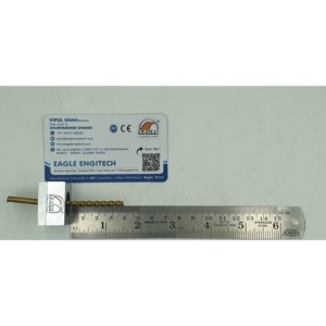 Moule à torsion pour bijoux 8053B - Torsionneur de tube creux pour bracelet, entrée 4,00 mm, sortie 4,08 mm - Product Image 3