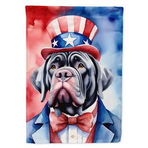 Mastín napolitano, bandera patriótica de jardín americano, buzón Multicolor, cartel decorativo para patio, obra de arte para macizos de flores - Product Image 1